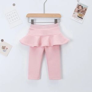 Alex + Nova Pink Sabrina Plush Skirt Leggings Size 3T